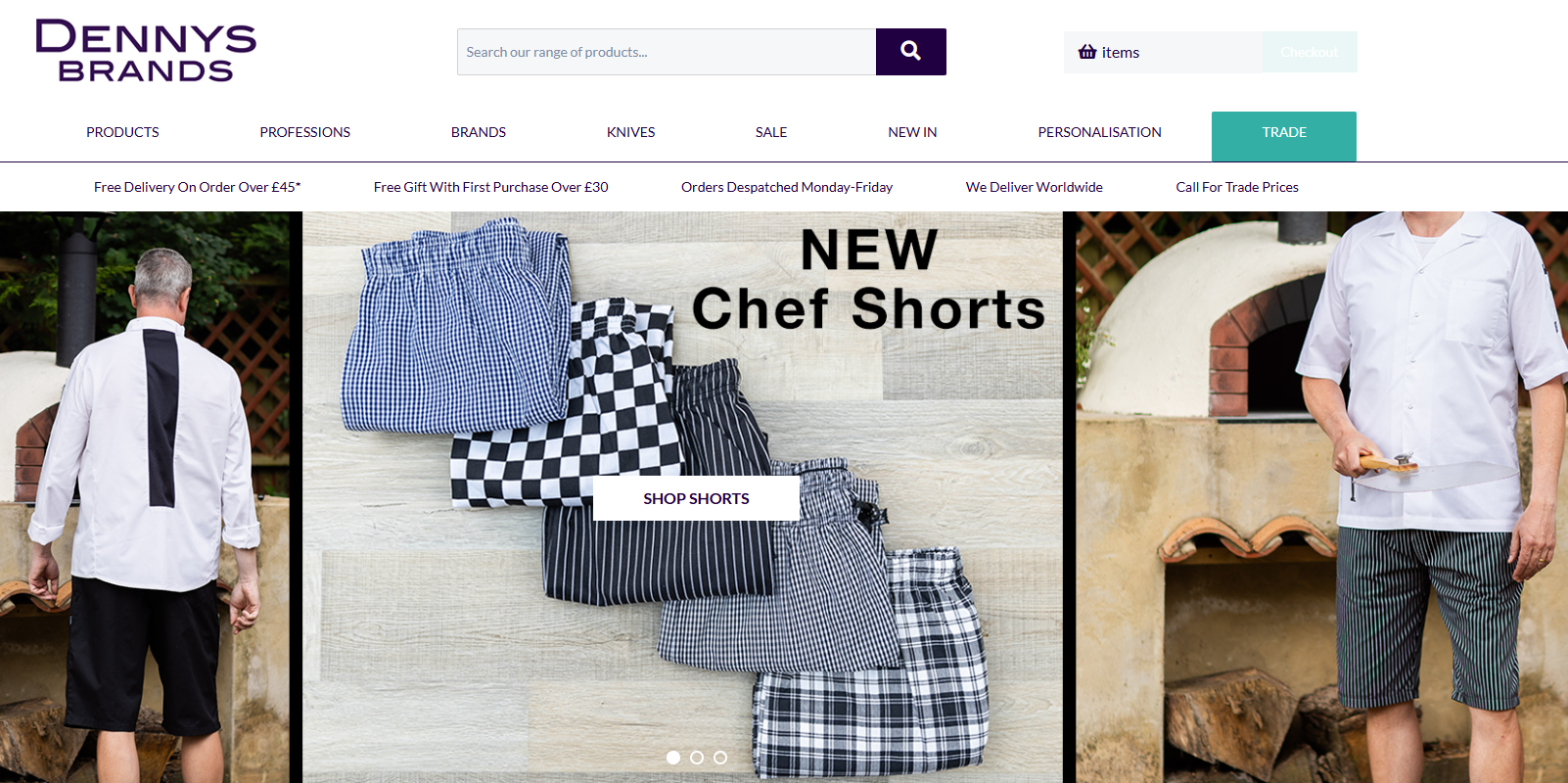Dennys Brands Ltd Website