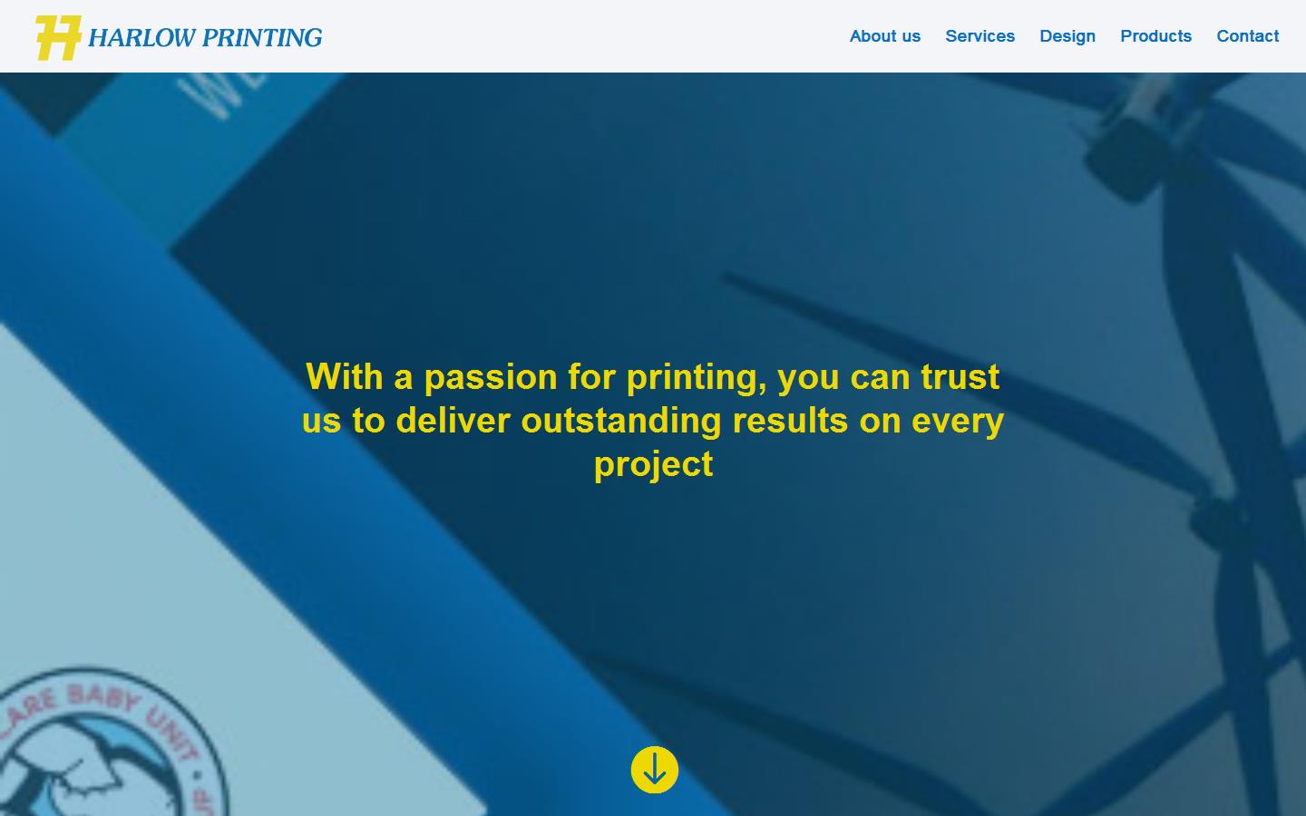Harlow Printing Ltd Website