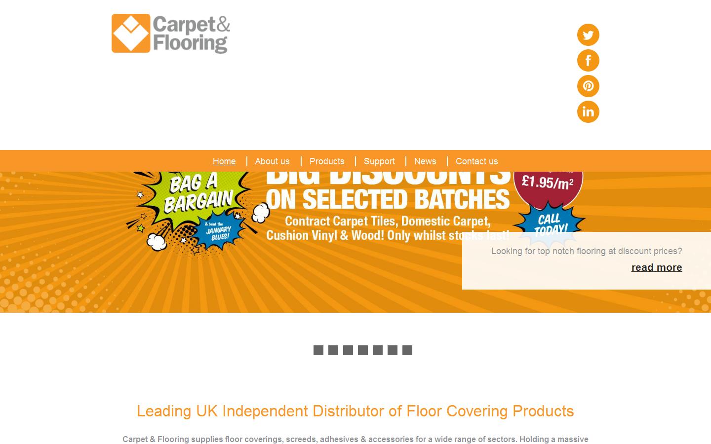 Carpet & Flooring Website