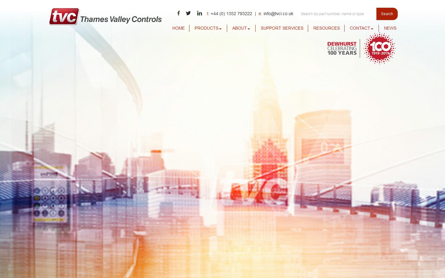 Thames Valley Controls Website