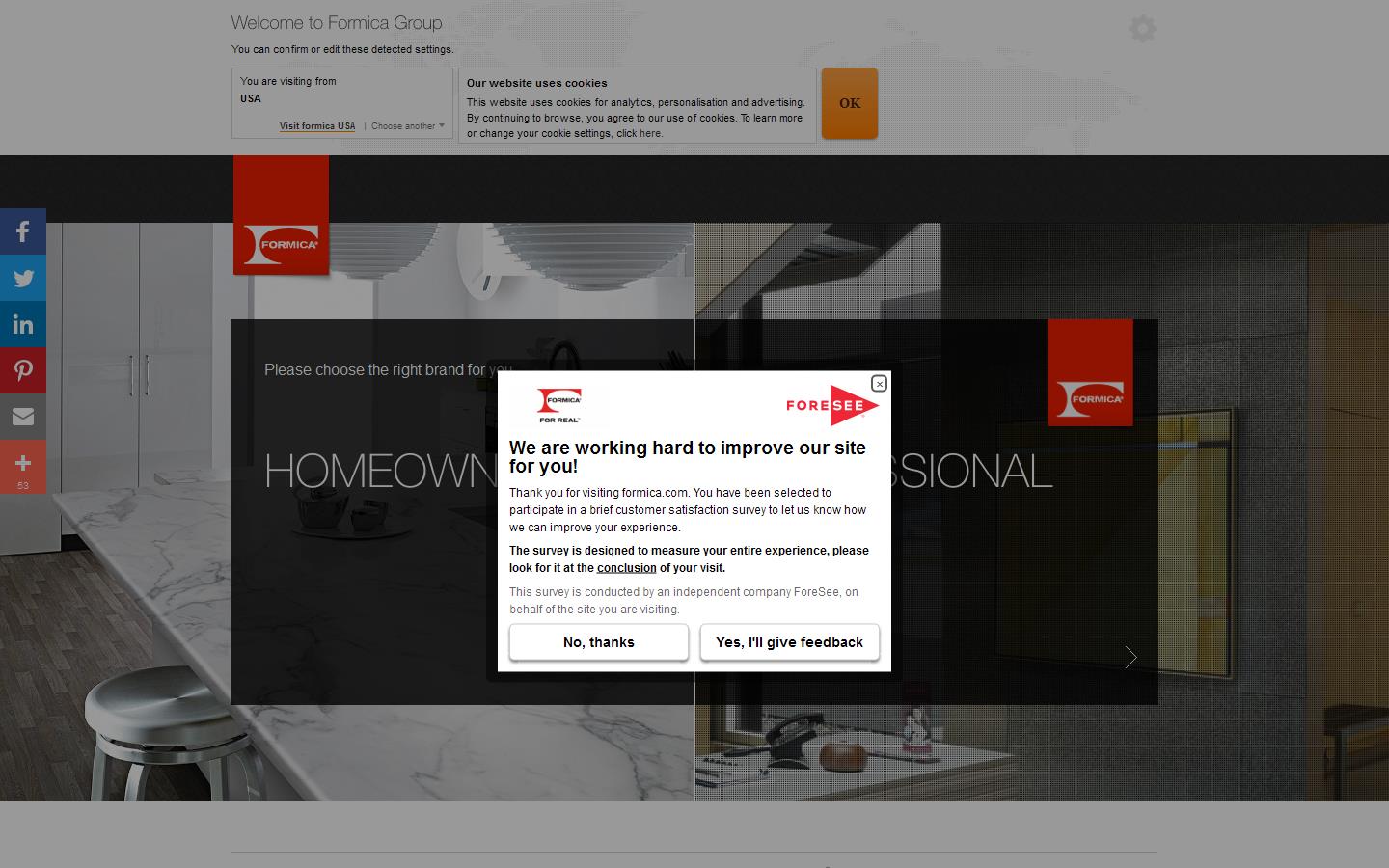 Formica Website