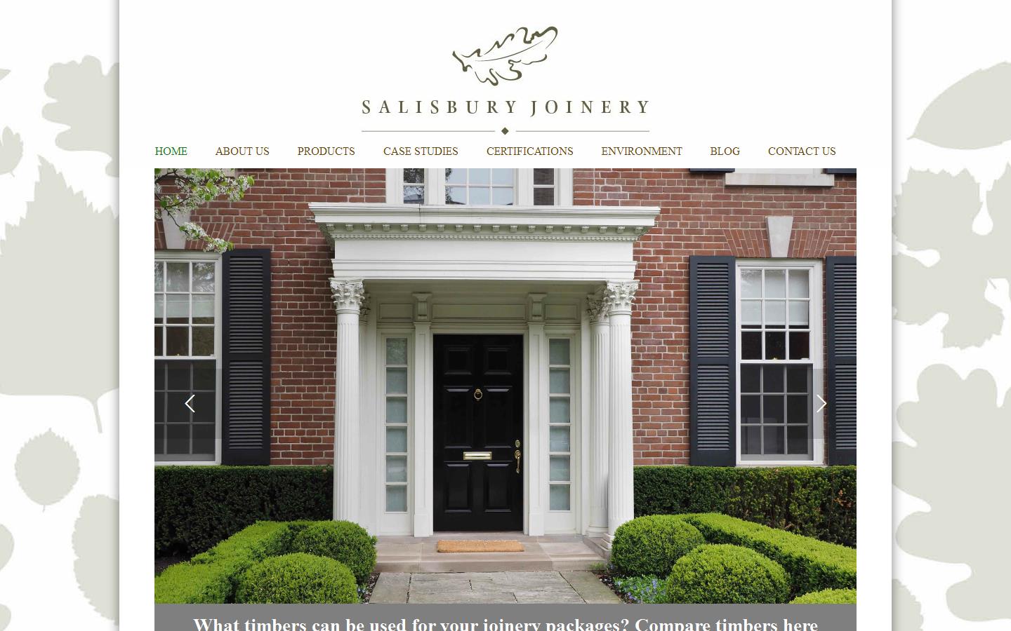 Salisbury Joinery Website
