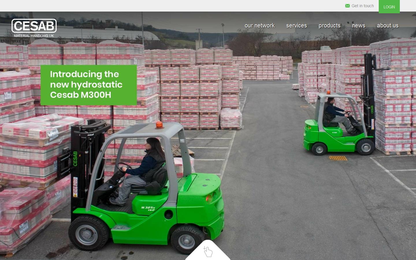 CESAB Material Handling UK Website