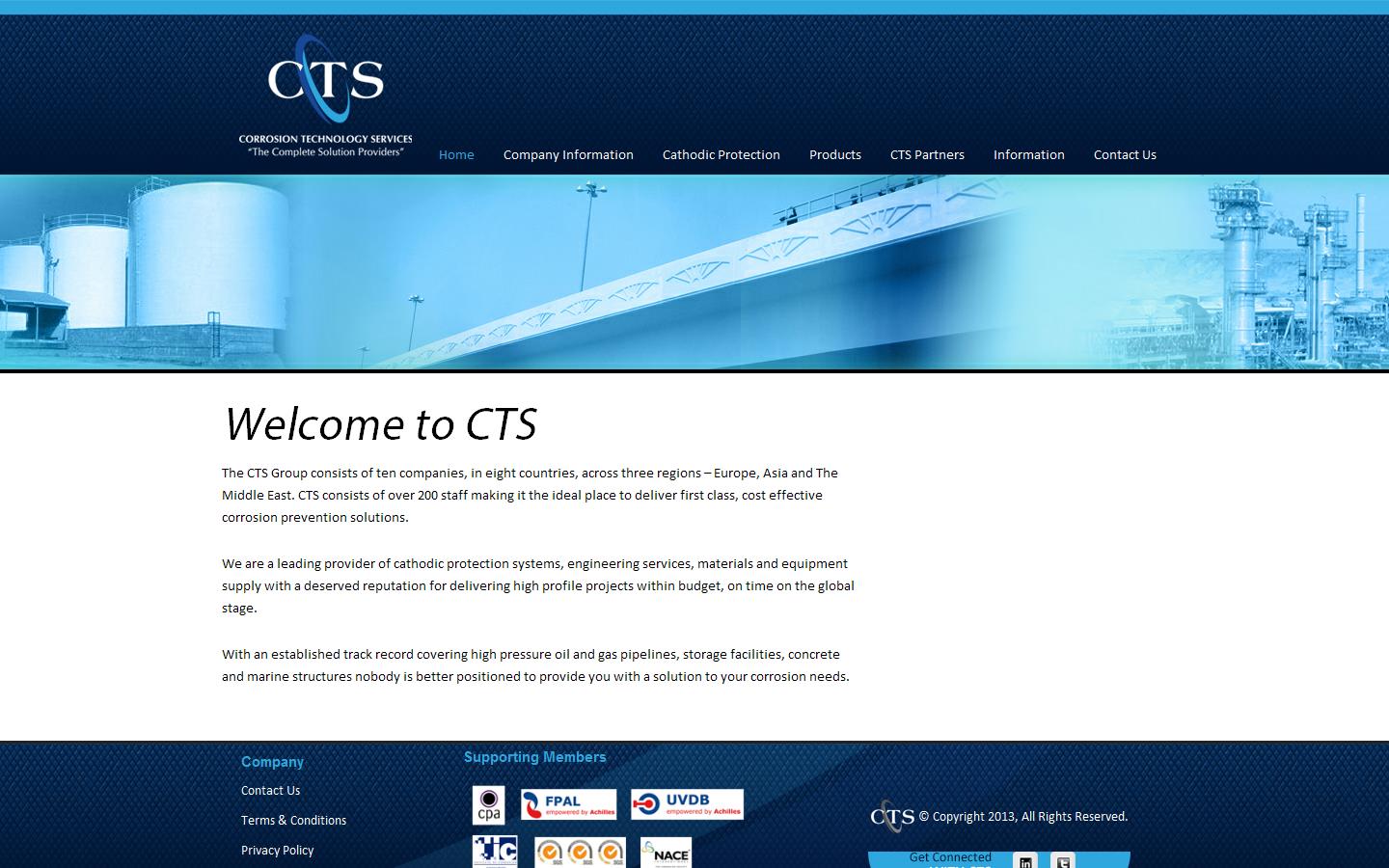 C T S Europe Ltd Website