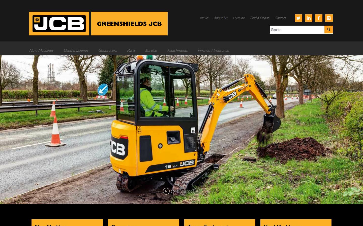 Greenshields J C B Website
