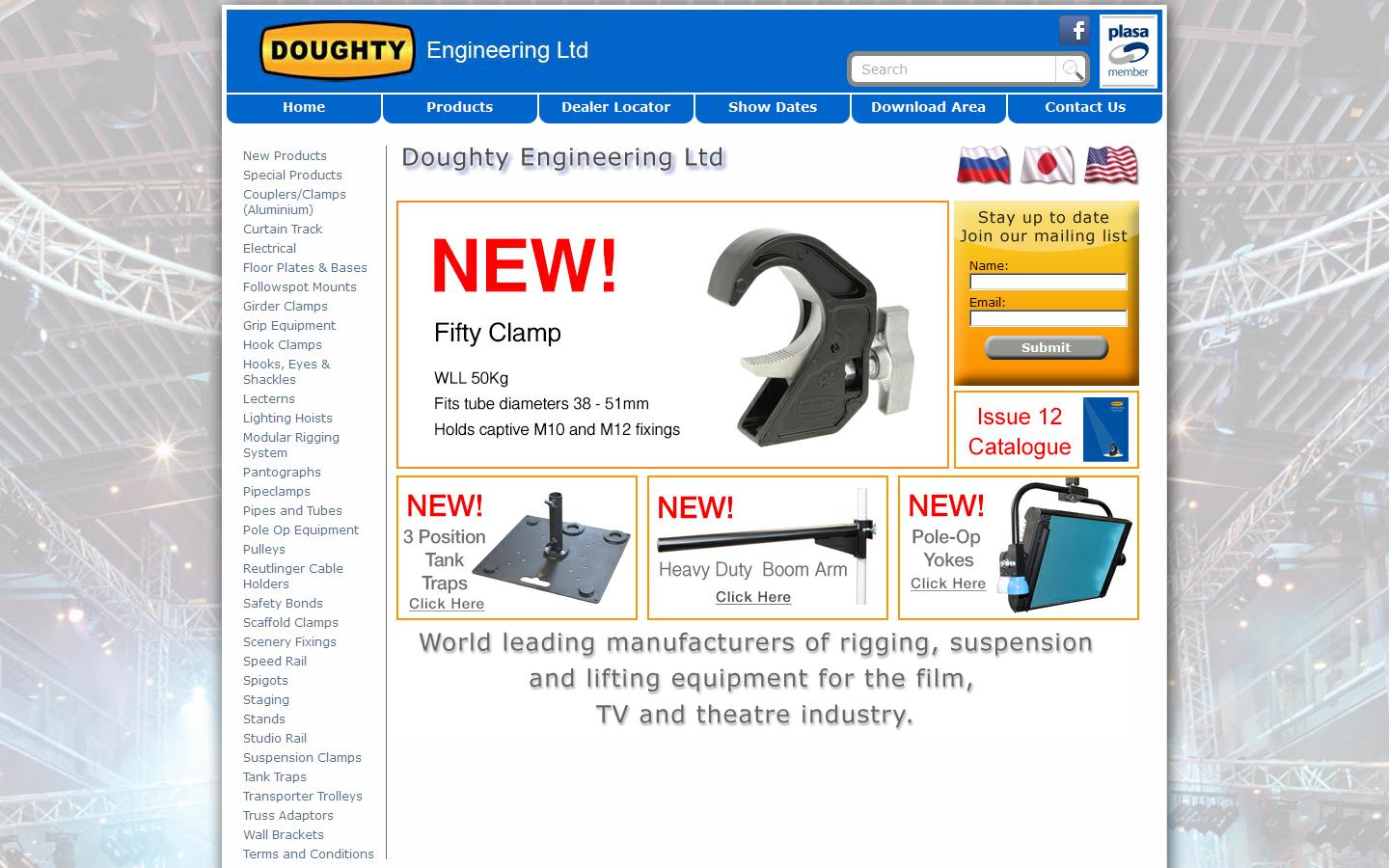 Doughty Engineering Ltd Website