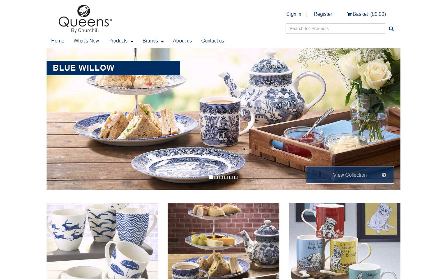 Churchill China Plc Website