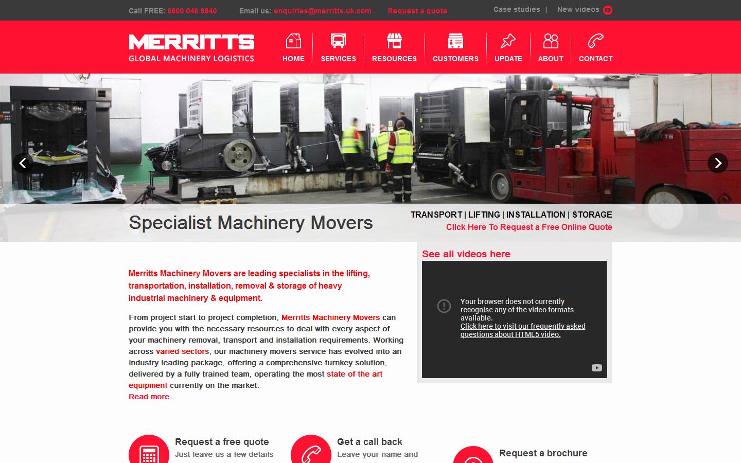 Merritts Website