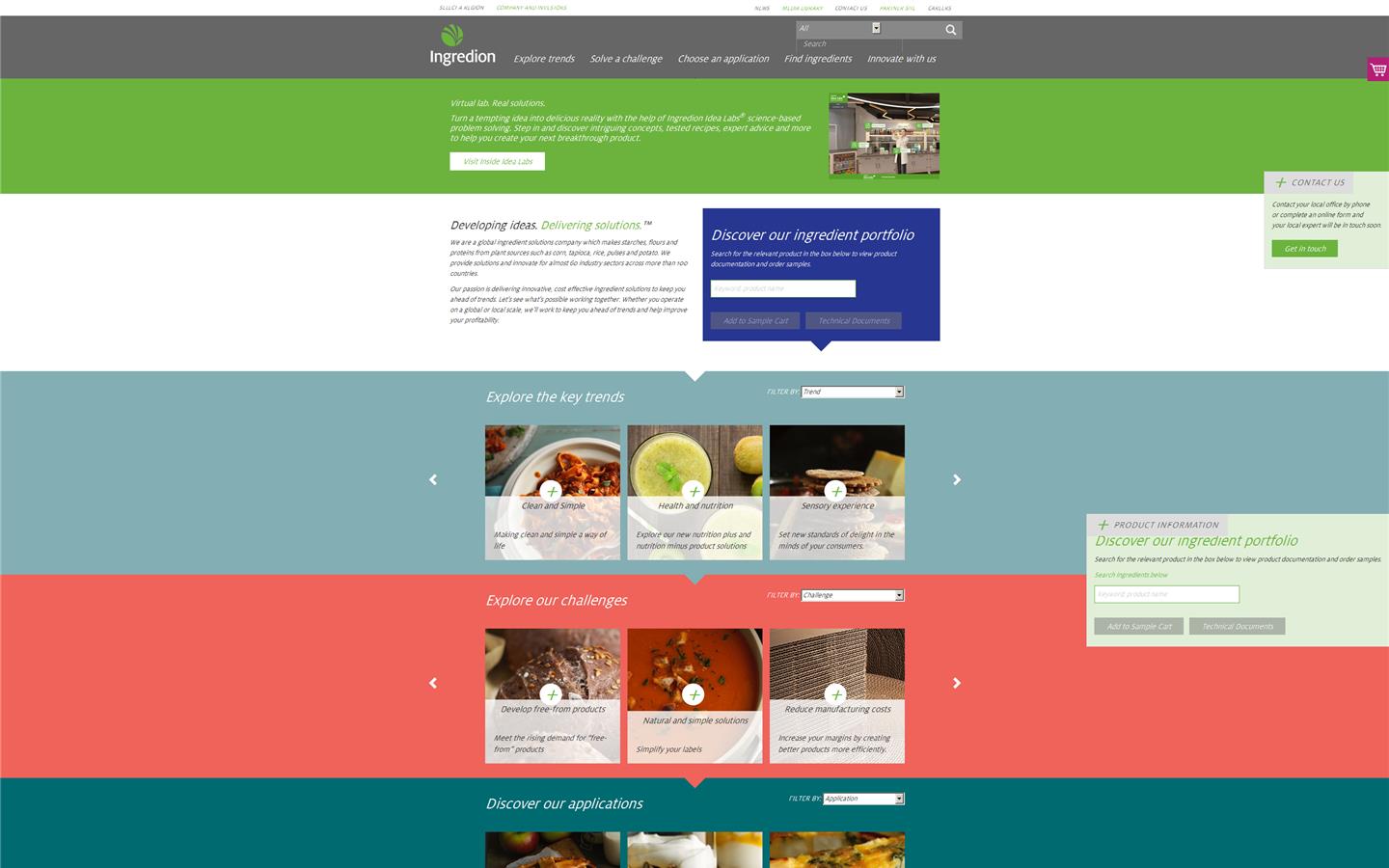 Ingredion UK Website