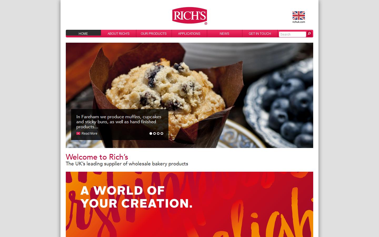 Rich Products Ltd Website