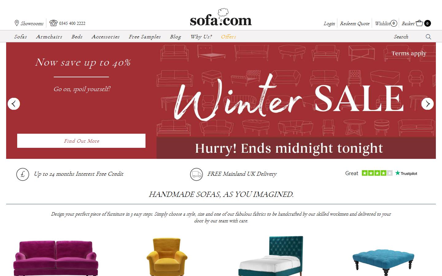sofa.com Website