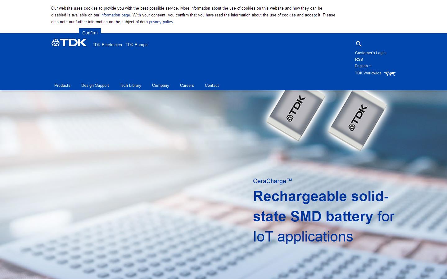 T D K UK Ltd Website