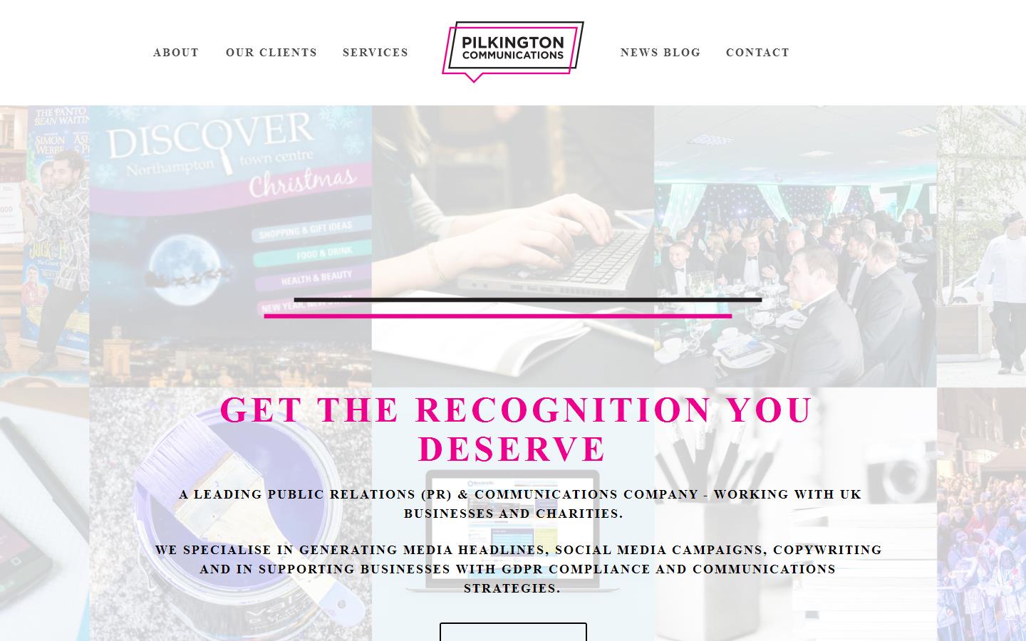 Pilkington Communications Ltd Website