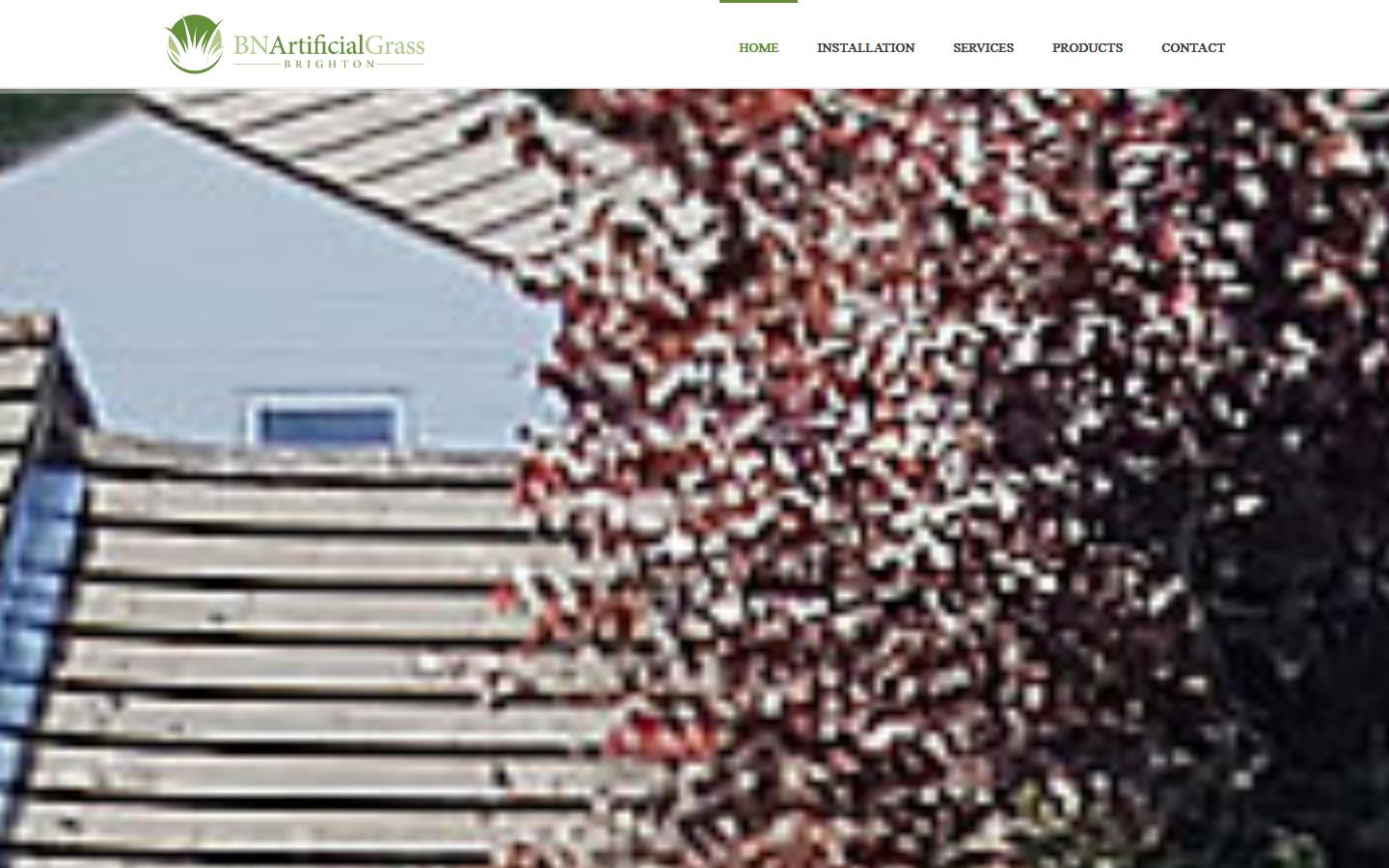 BN Artificial Grass Brighton Website