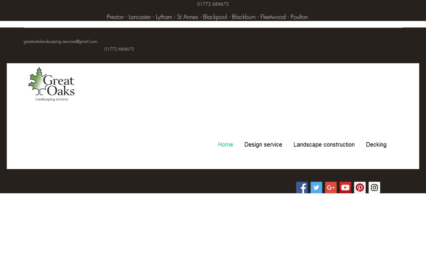Great Oaks Landscape Services Website