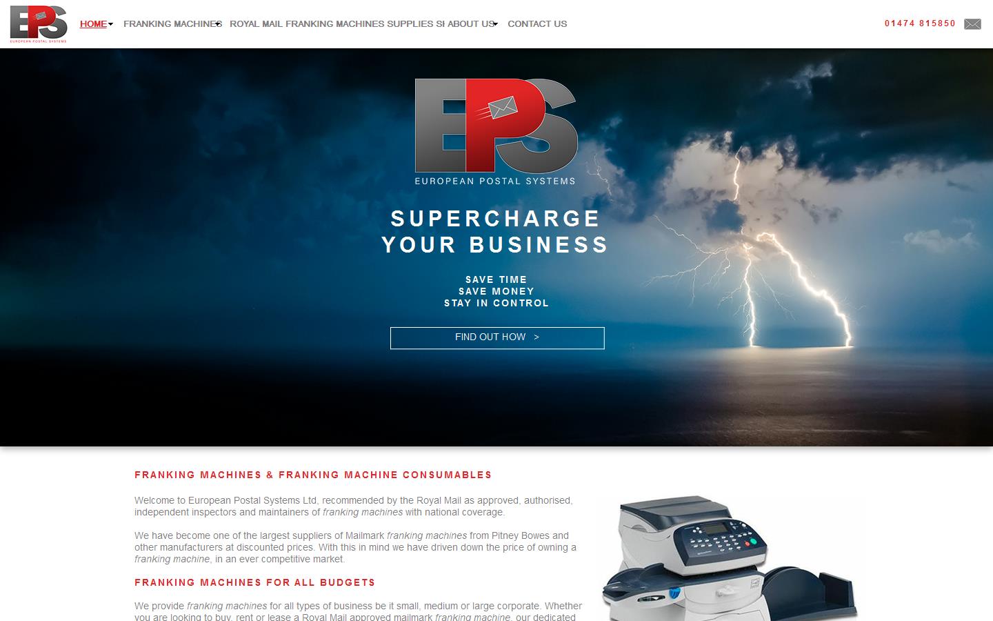 European Postal Systems Ltd Website