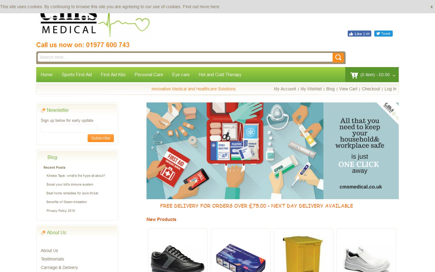 C M S Medical Website