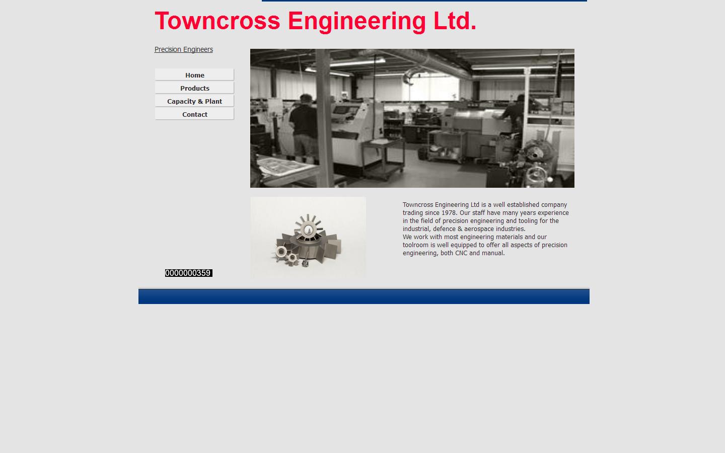 Towncross Engineering Website