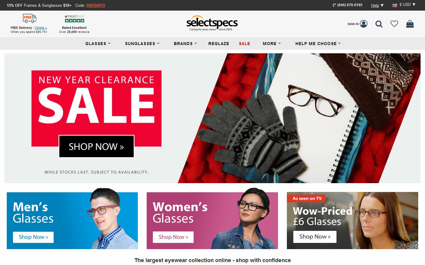 Select Specs Website