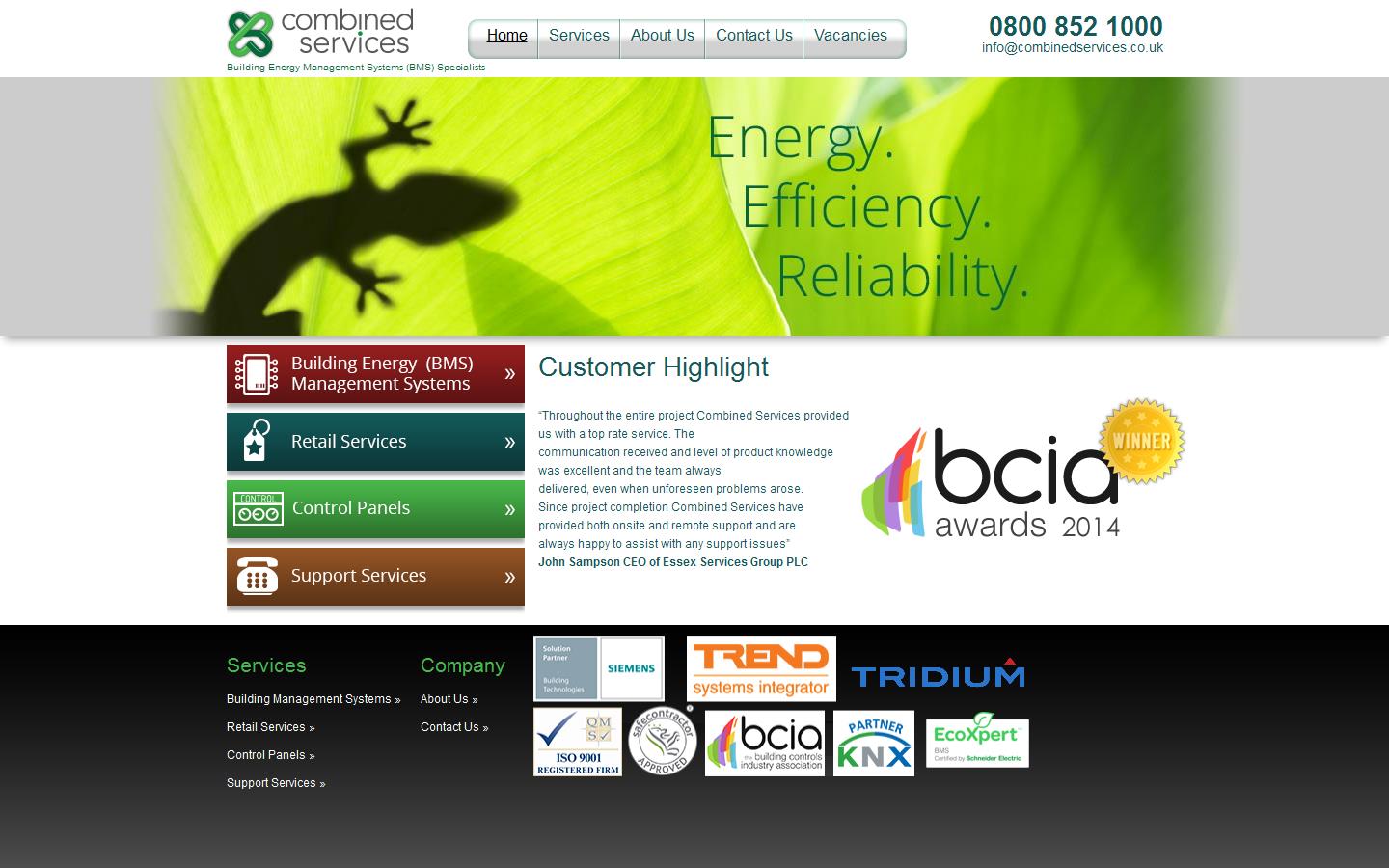 Combined Services Website