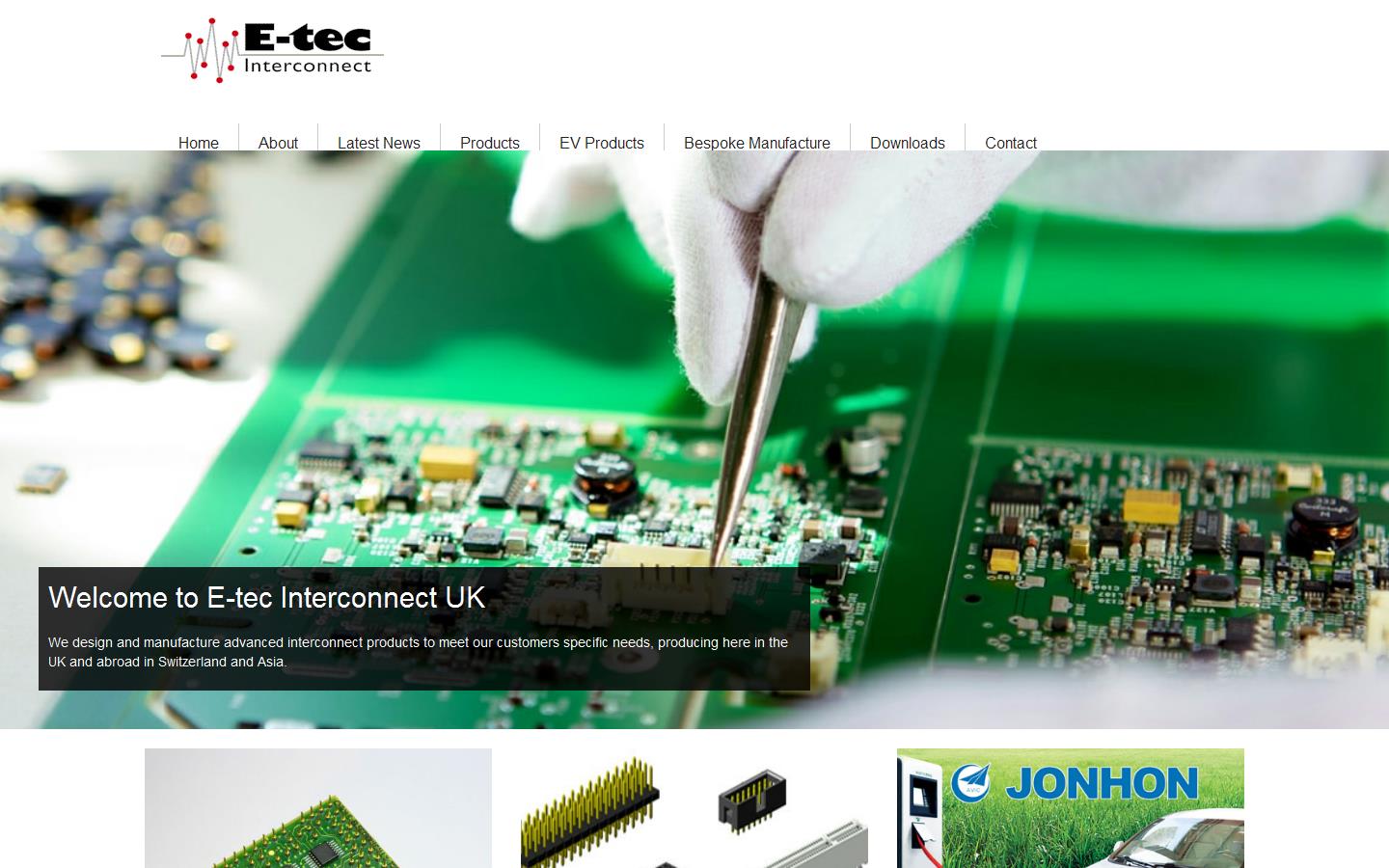 E Tec Interconnect Website