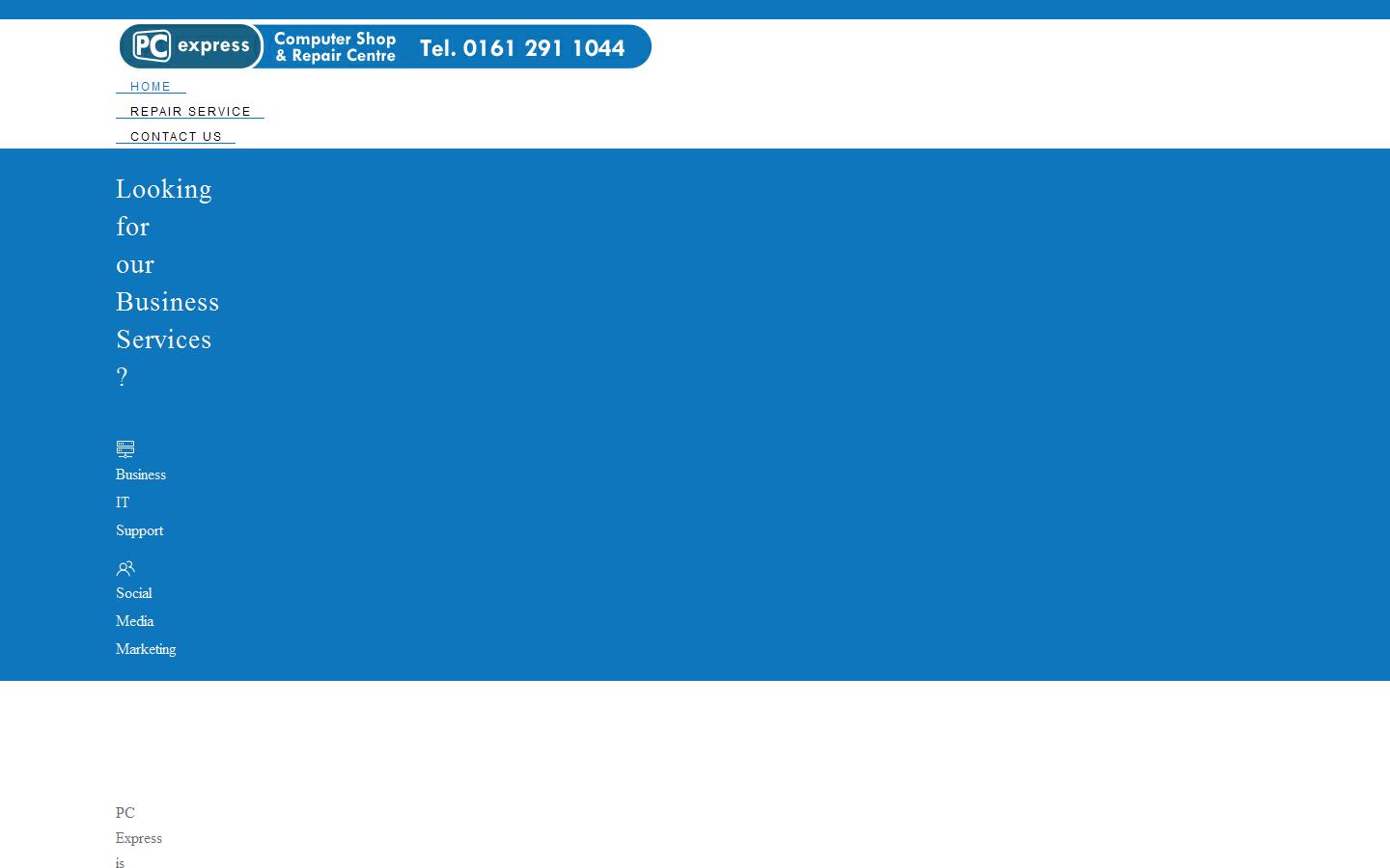 P C Express Business Ltd Website