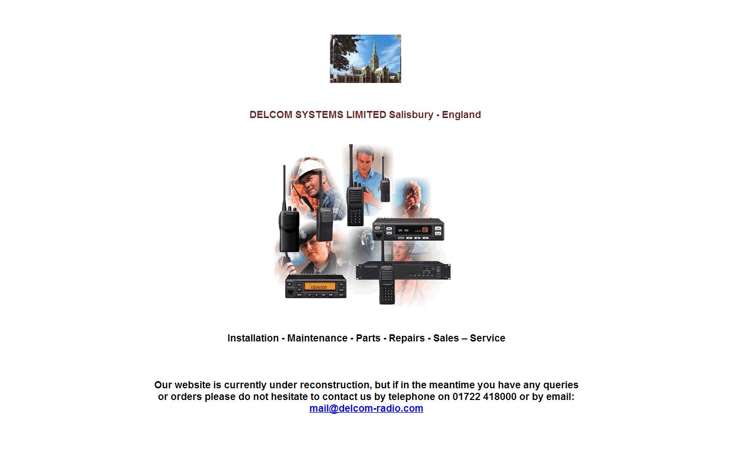 Delcom Systems Ltd Website