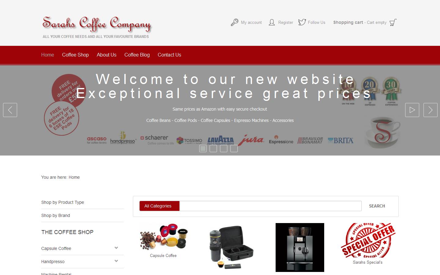 Espresso Daimo Ltd Website
