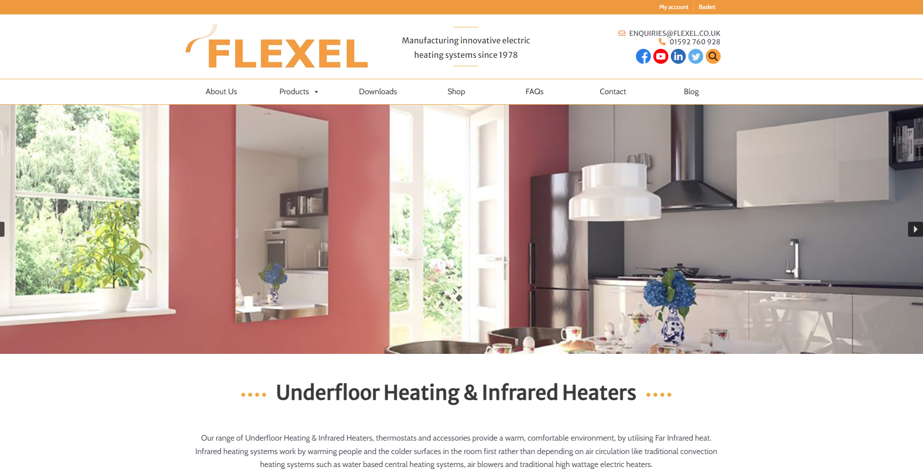 Flexel International Ltd Website