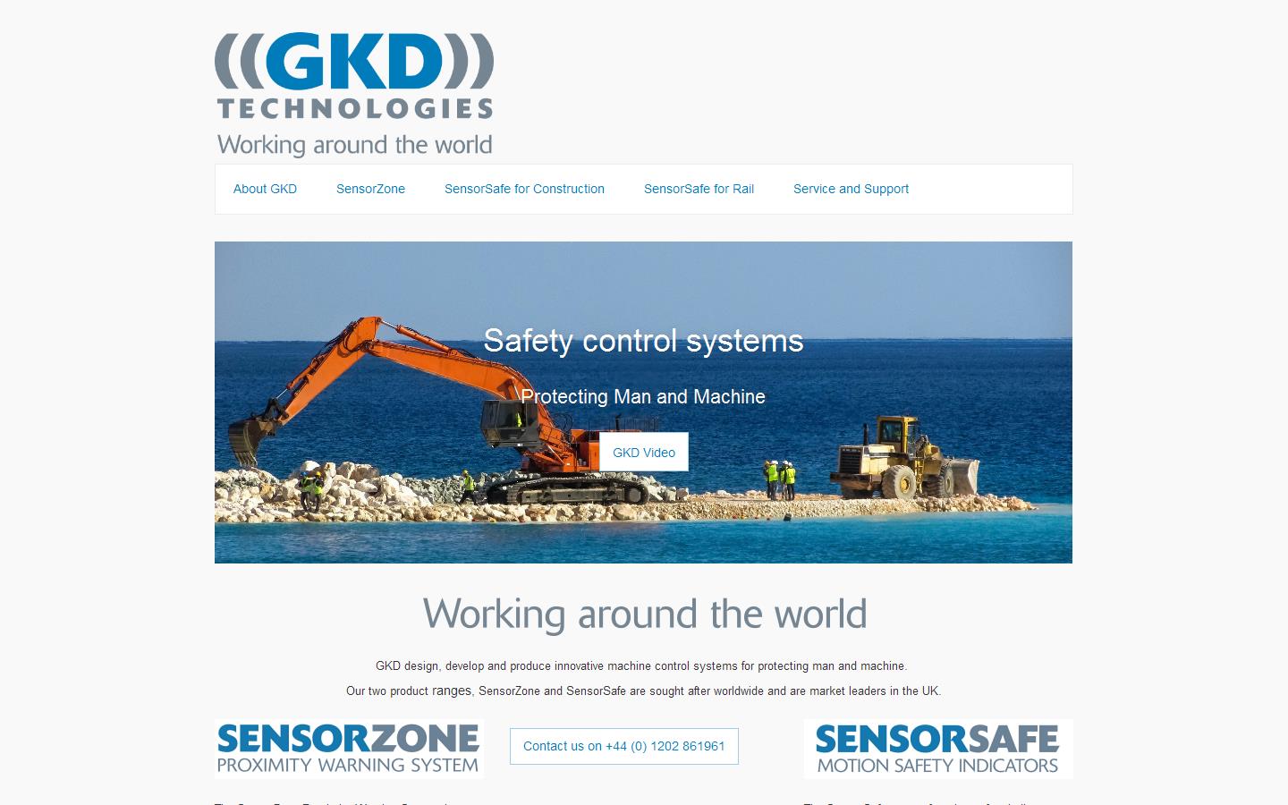 G K D Technik Website