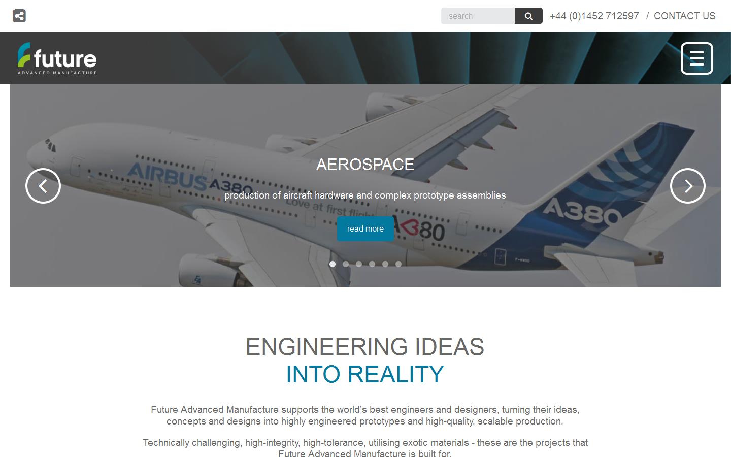 Future Advanced Manufacture Ltd Website
