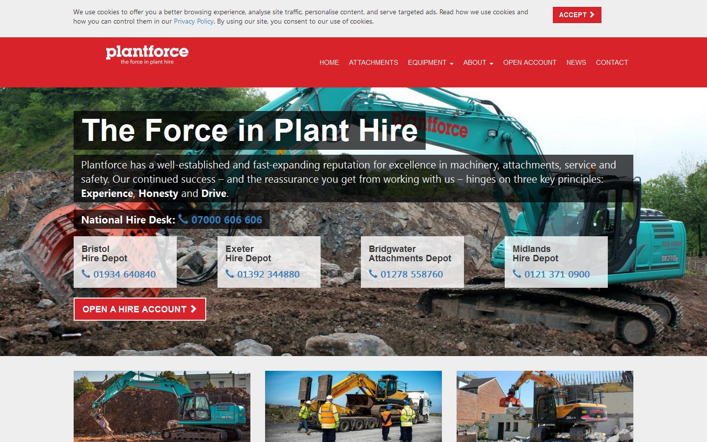 Plantforce Website
