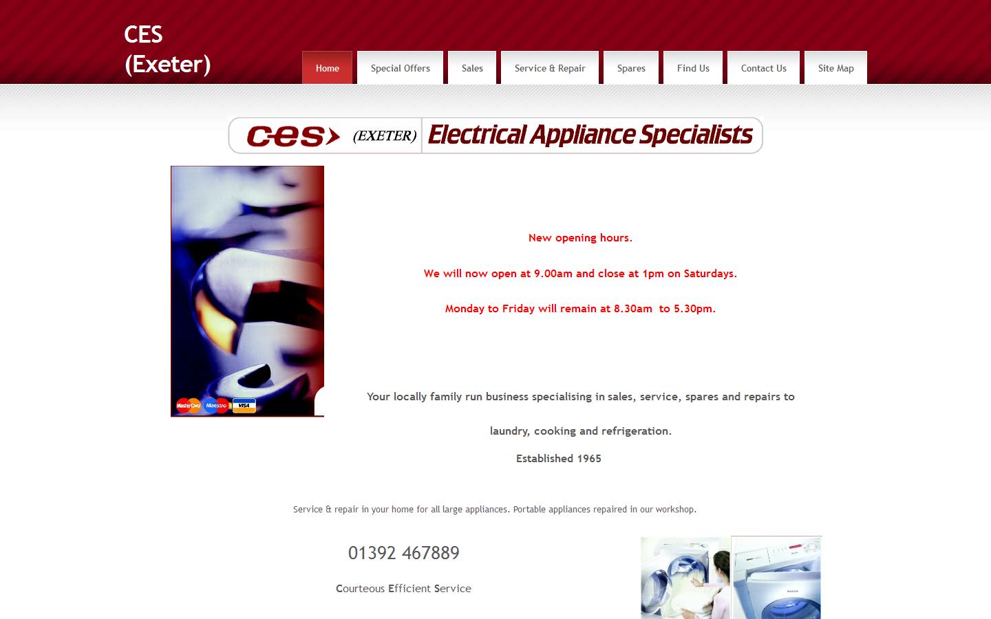 C E S Exeter Website