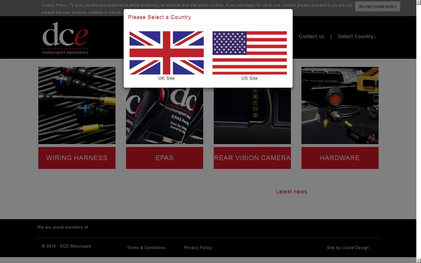 D C Electronics Website