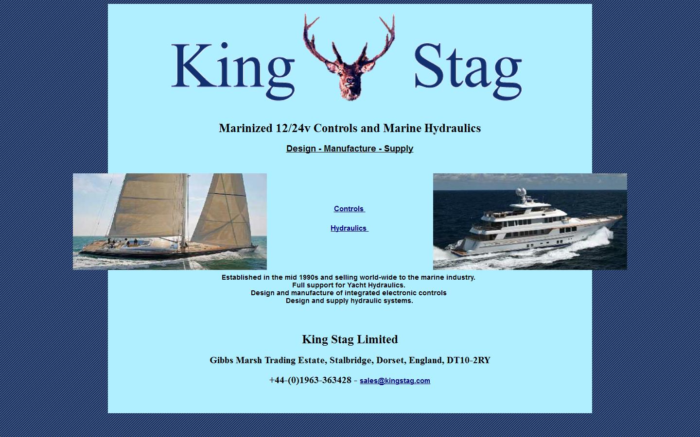 King Stag Website
