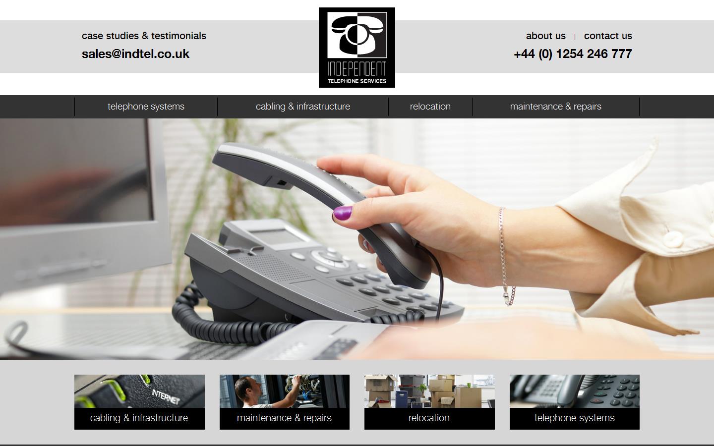 Independent Telephone Services Website