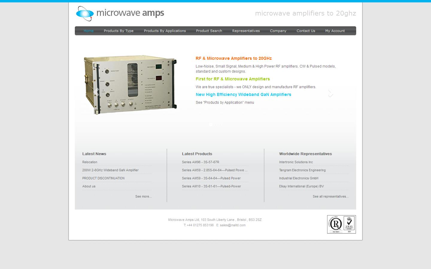Microwave Amps Website
