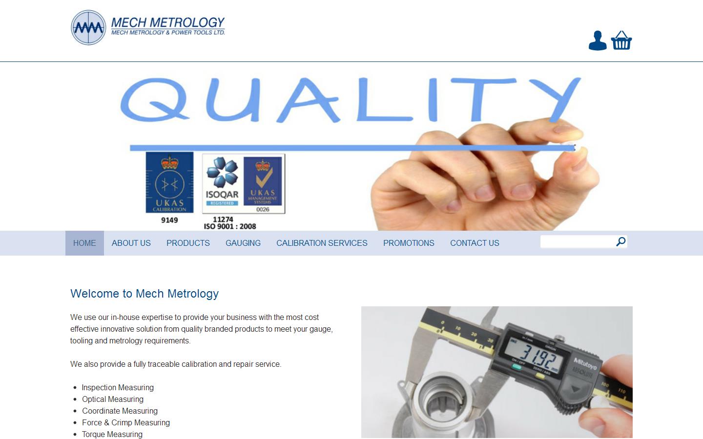 Mech Metrology Website