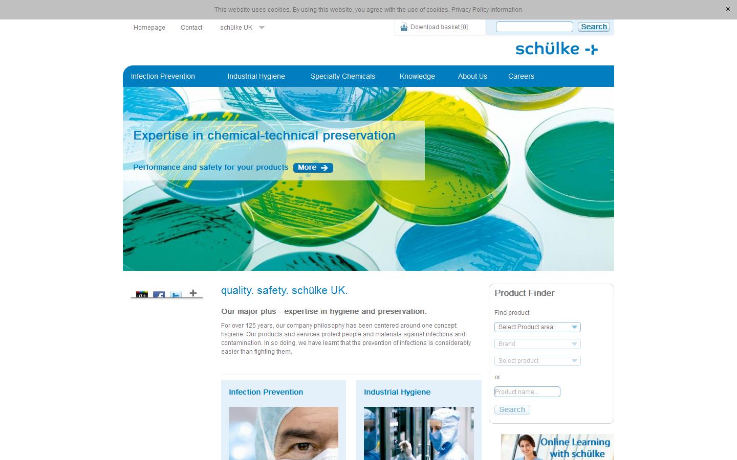 Schuelke & Mayr UK Ltd Website