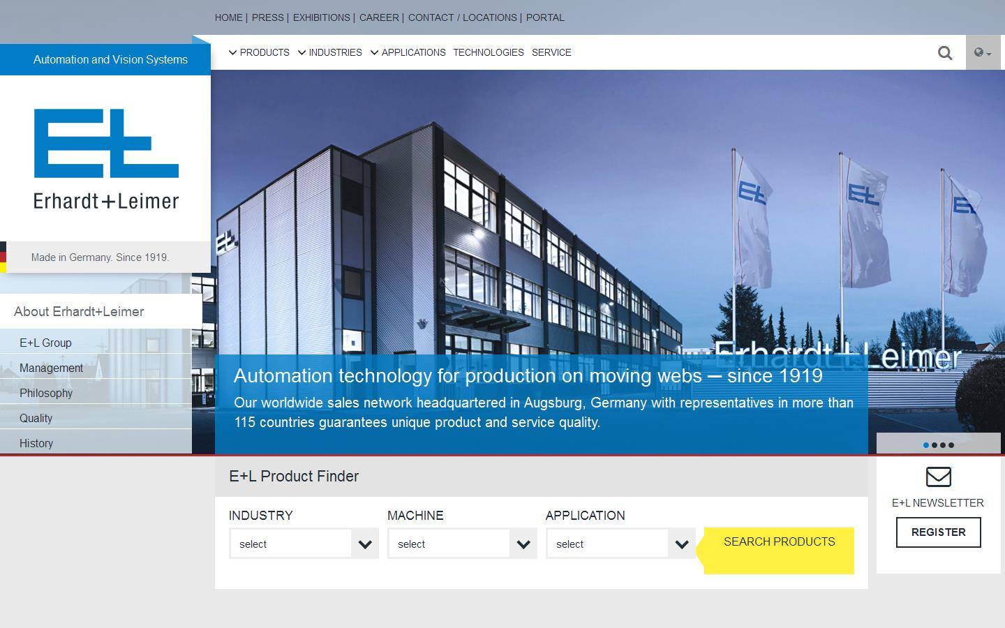 Erhardt & Leimer Website