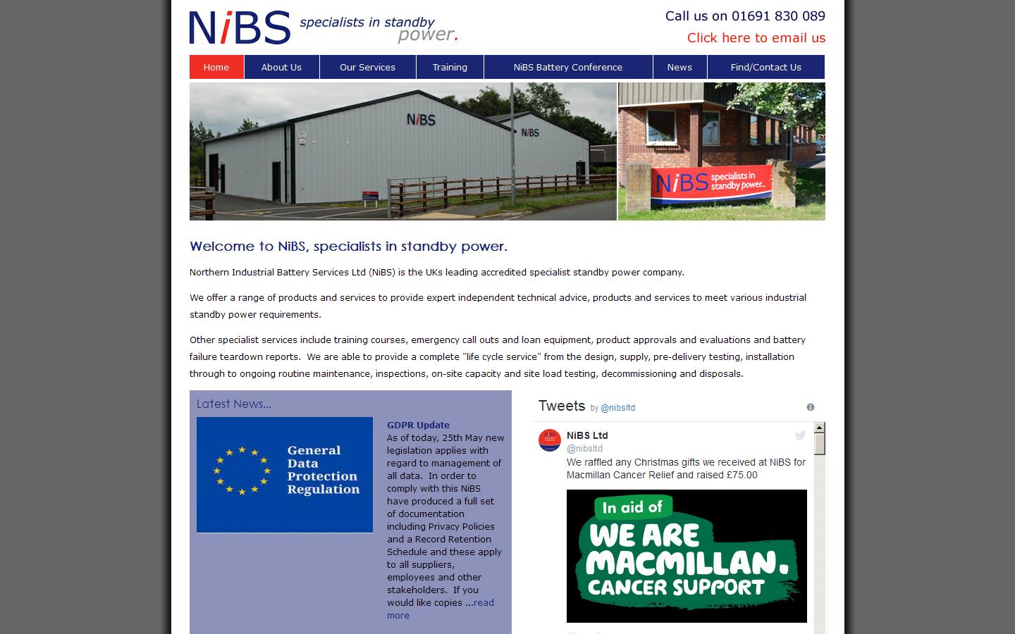 N I B S Website