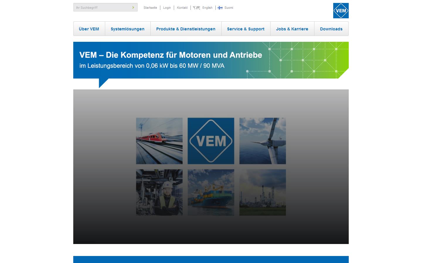 V E M Motors Website