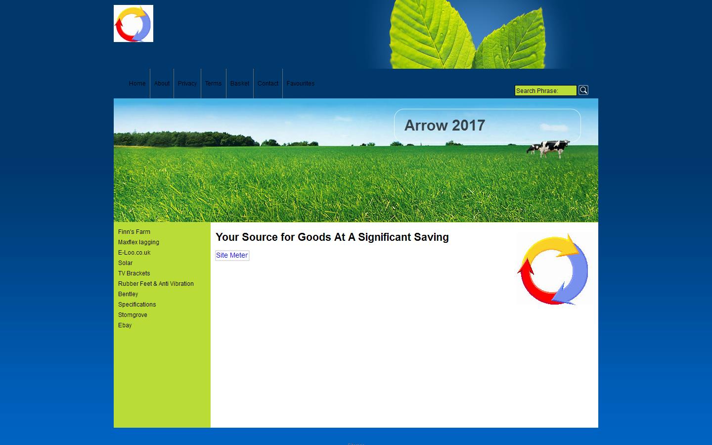 Arrow Supreme Website