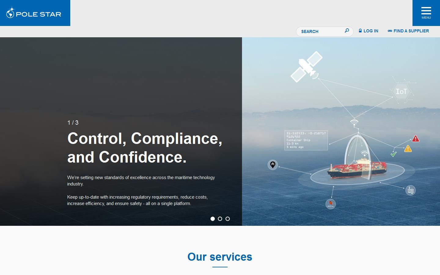 Pole Star Space Applications Ltd Website