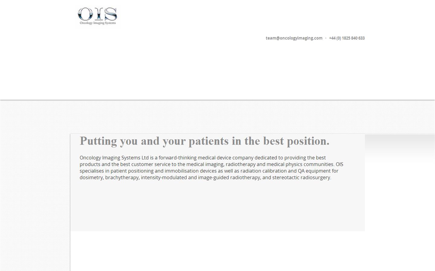 Oncology Imaging Systems Website