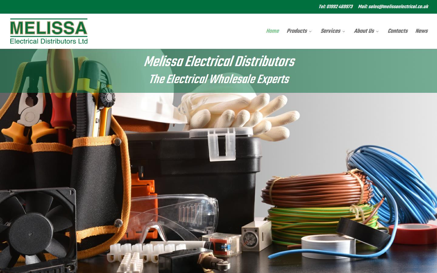 Melissa Electrical Distributors Ltd Website