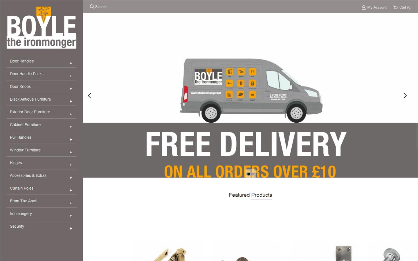 Boyle the Ironmonger Website