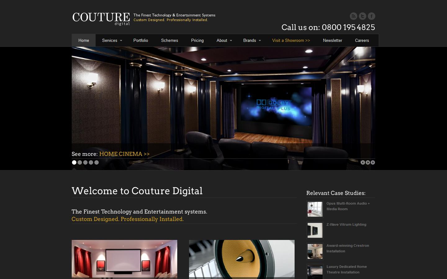 Couture Digital Ltd Website