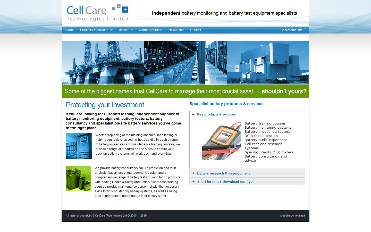 Cell Care Technologies Ltd Website