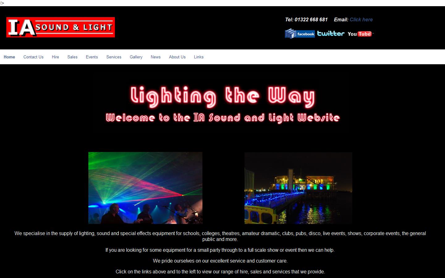 I A Sound & Light Website